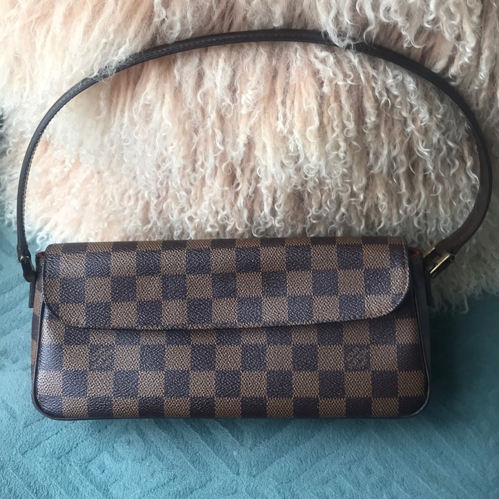 Authentic Louis Vuitton RECOLETA Damier Ebene